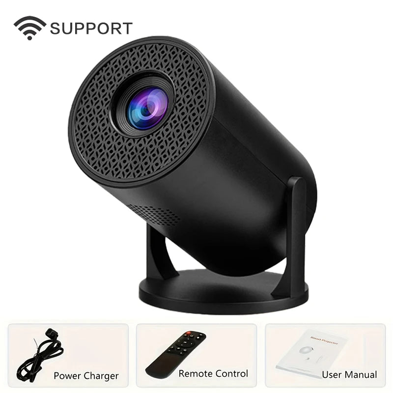 Mag Projector HY300 Cube Pro M5 – 4K & 1080P Portable Cinema | Bluetooth | For iPhone & Android