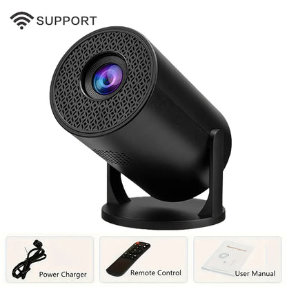 Mag Projector HY300 Cube Pro M5 – 4K & 1080P Portable Cinema | Bluetooth | For iPhone & Android