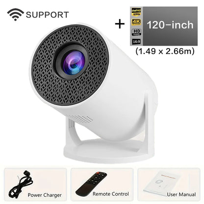 Mag Projector HY300 Cube Pro M5 – 4K & 1080P Portable Cinema | Bluetooth | For iPhone & Android