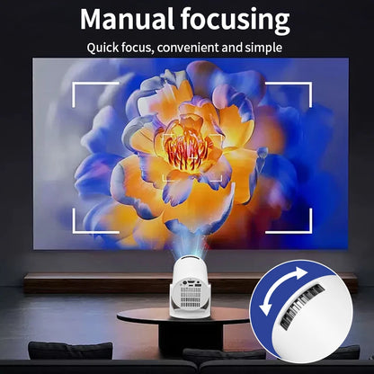 Mag Projector HY300 Cube Pro M5 – 4K & 1080P Portable Cinema | Bluetooth | For iPhone & Android